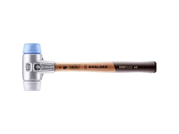 Halder SIMPLEX 3113.040 Gummiklubba Ergonomiskt grepp, medelhård, mjuk; 345 g 325 mm 1 st