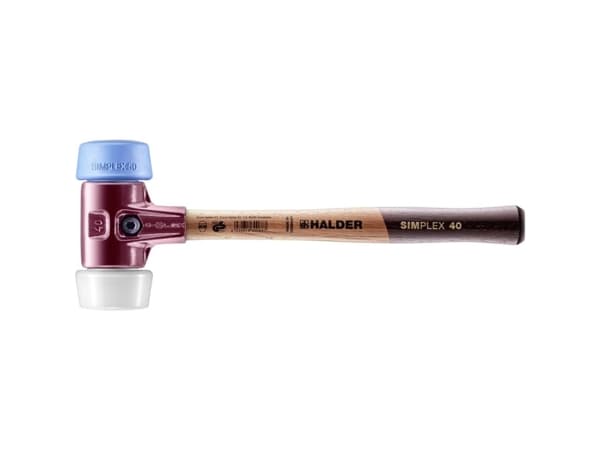Halder SIMPLEX 3017.051 Gummiklubba Ergonomiskt grepp, medelhård, mjuk; 680 g 330 mm 1 st