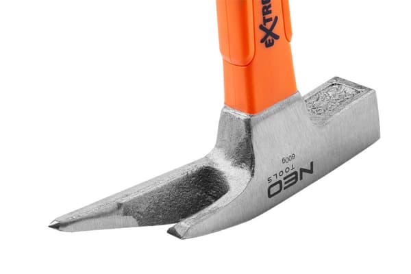 600g tømrerhammer, glasfiberhåndtag
