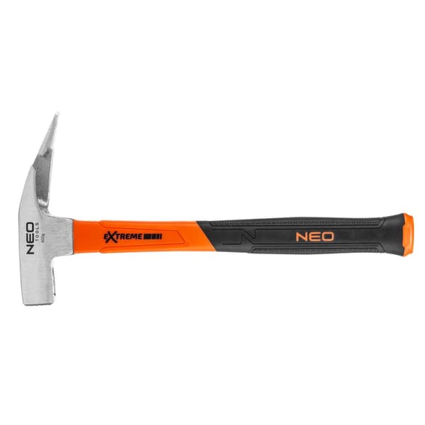 600g tømrerhammer, glasfiberhåndtag