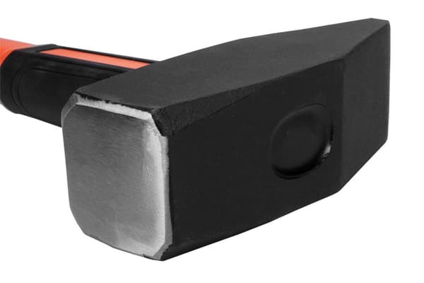 3 kg snedkerhammer, glasfiberhåndtag