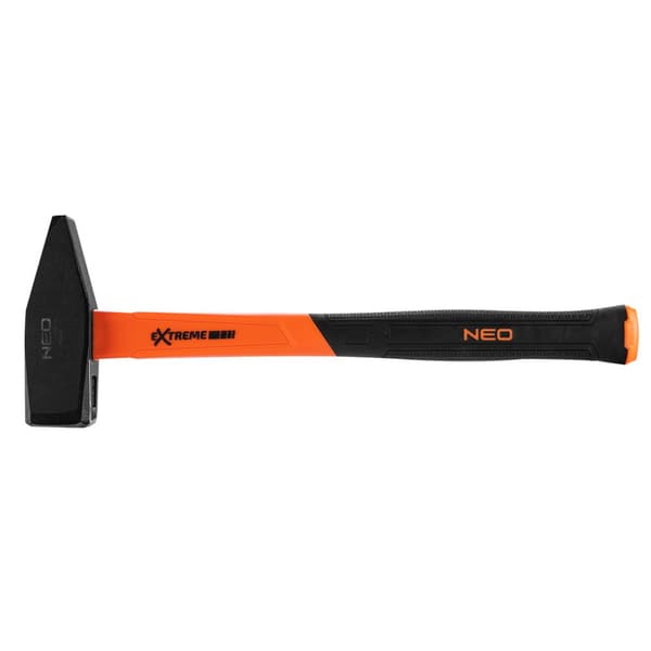 1500 g snedkerhammer, glasfiberhåndtag