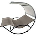 Miniatyrbild 1 av 2: Vivere - Double Chaise Rocker - Aluminum