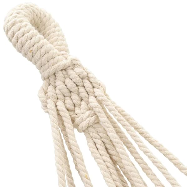 vidaXL Hängmatta XL Cariben brun