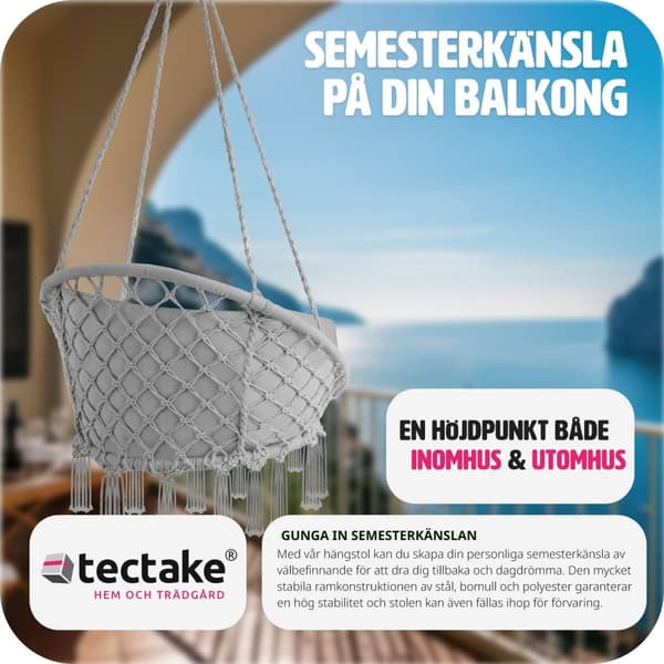 Hängstol Grazia - grå
