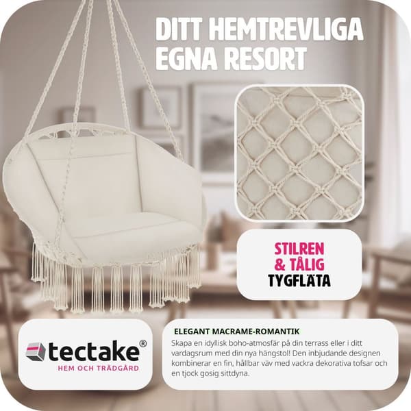 Hängstol Grazia - beige