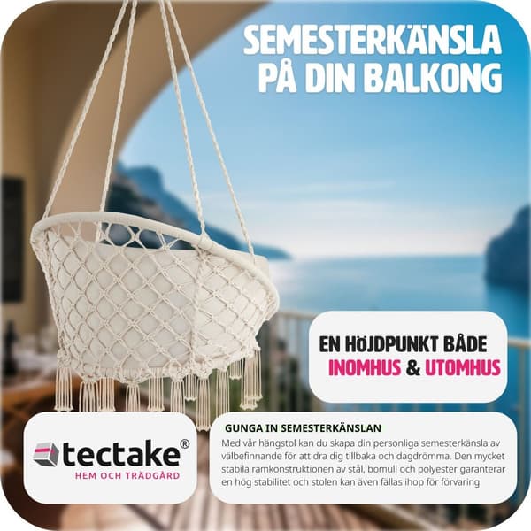 Hängstol Grazia - beige