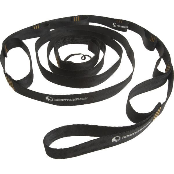 TICKET TO THE MOON MOON STRAPS 2 x 2.6 m webbinstraps, upphängningskit hammock