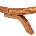Miniatyrbilde 5 av 8: vidaXL Utendørs sofaseng 100x188,5x44 cm bøyd heltre antrasitt