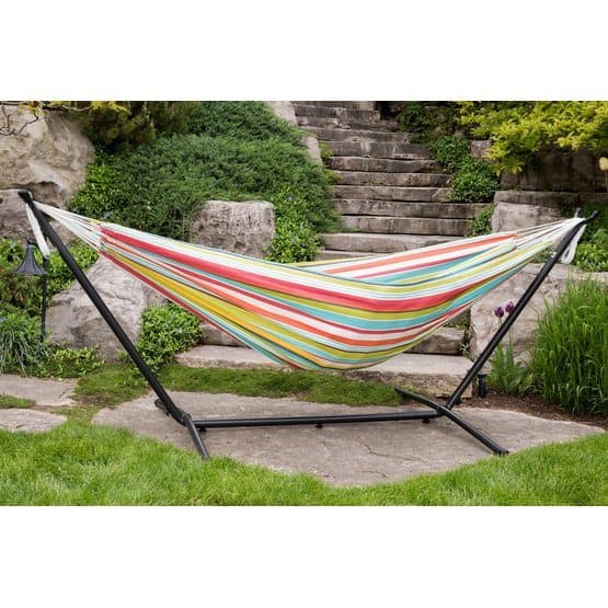 Vivere - Polyester Hammock With Stand (250 Cm) - Hängmatta Dubbel - Ciao
