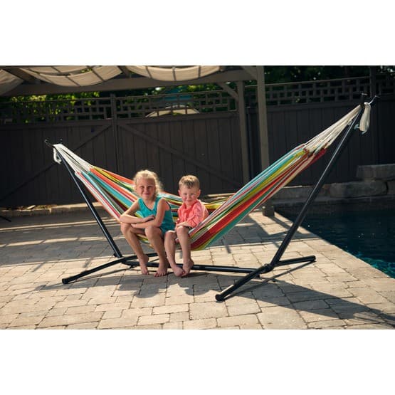 Vivere - Polyester Hammock With Stand (250 Cm) - Hängmatta Dubbel - Ciao