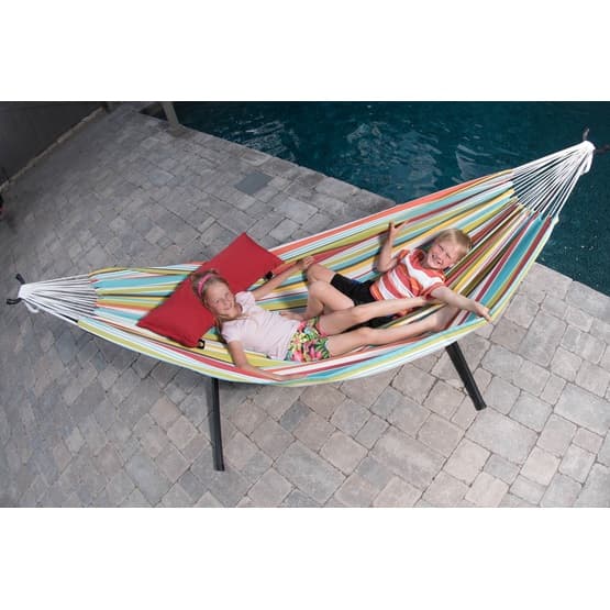 Vivere - Polyester Hammock With Stand (250 Cm) - Hängmatta Dubbel - Ciao