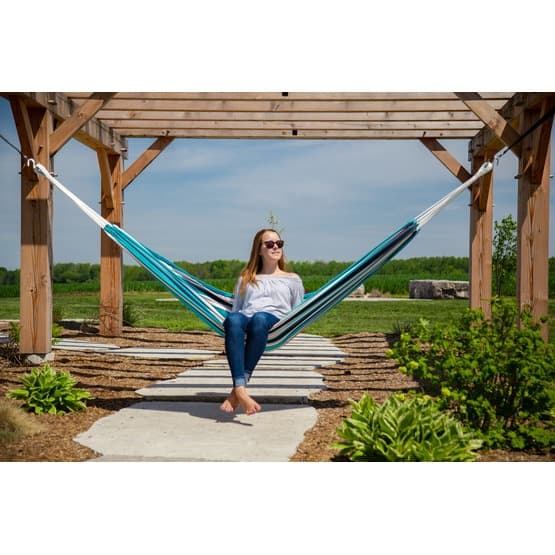 Vivere - Sunbrella Brazilian - Hängmatta Dubbel - Token Surfside
