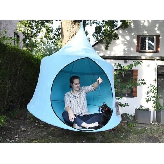 Tipi Hängmatta Domo Olefin Singel (Cyan Blue)