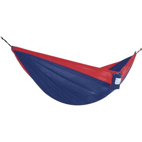 Vivere - Resehängmatta - Dubbel - Navy/Red