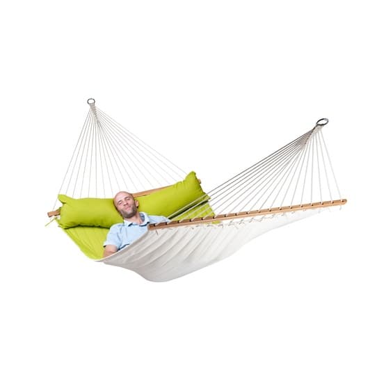 La Siesta - Hängmatta - Familj - Träkarm - Alabama Avocado