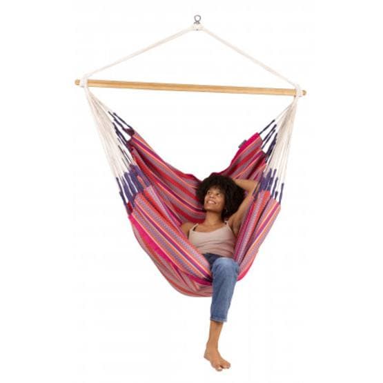 La Siesta - Hængende Stole - King Size - Habana Flamingo