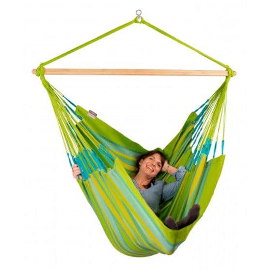 La Siesta - Hængende Stole - King Size - Domingo Lime