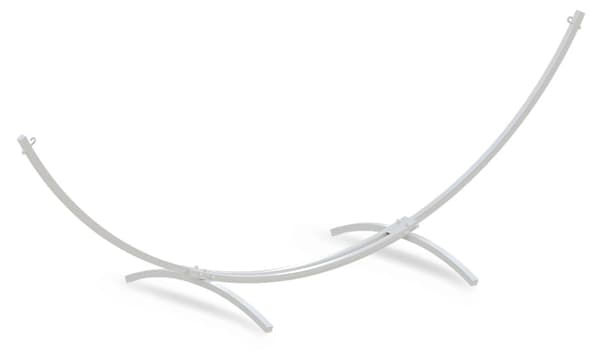 Stel til stor hængekøje 300 x 130 cm – Hvidmetal – Op til 220 kg
