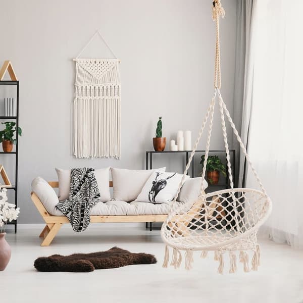 Avstängd Swing-hängmatta Home and Garden Promis