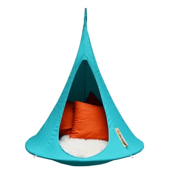 Tipi Hängmatta Cacoon Classic Bebo Singel (Turkosa)