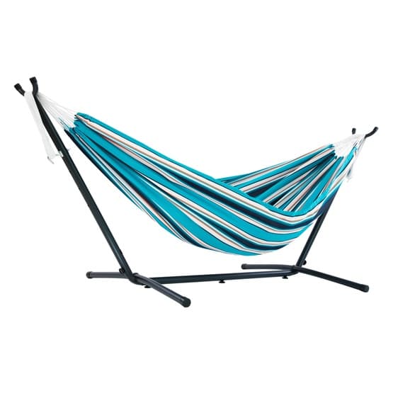Vivere - Sunbrella hængekøje med stativ (250 Cm) - hængekøje Dobbelt - Token Surfside