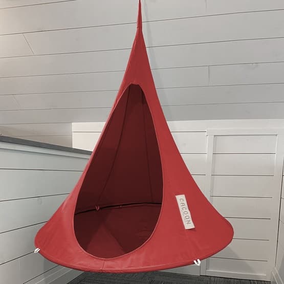 Cacoon - Tipi Hængekøje Classic Bebo Single - Bonfire Red