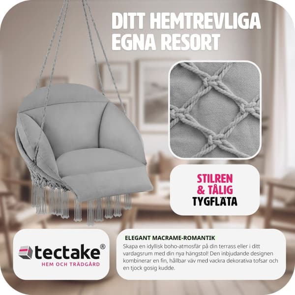 Hängstol Samira - grå