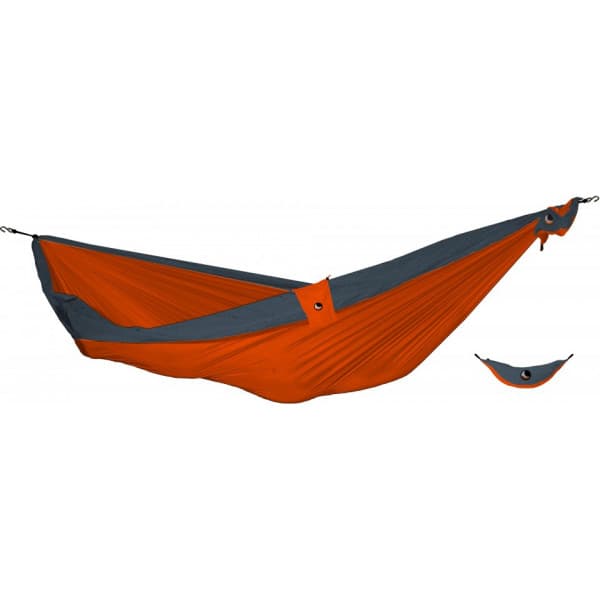 Ticket to the Moon Original Hammock -riippumatto, oranssi/harmaa