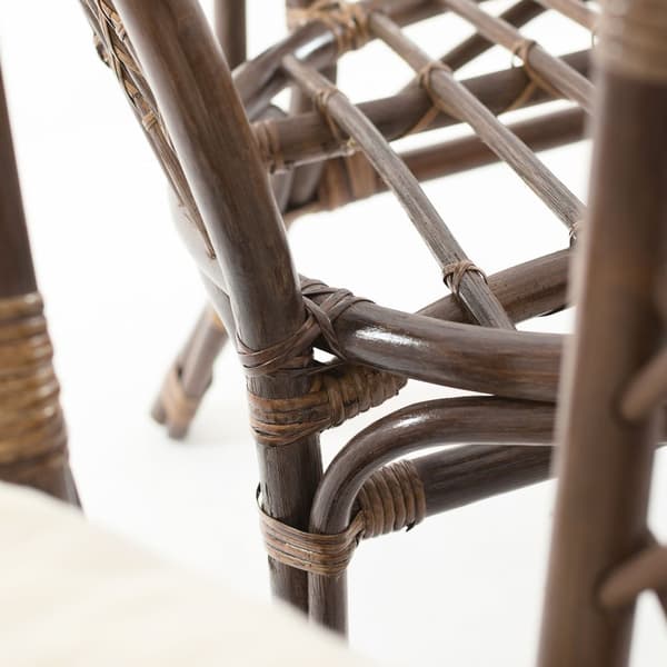 Rattanmöbelset Bahama II Brun-Grå