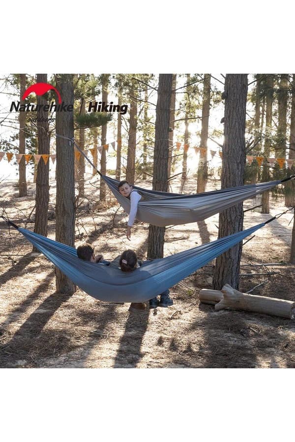Hängmatta ultralätt swing single uppgradering nh21dc011-blå