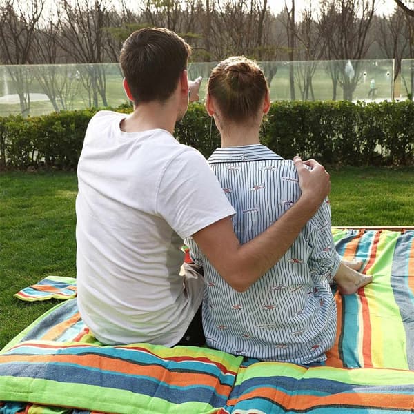 Rootz hængekøje - 2 puder - 2 personer - Farverig - Bomuld - Polyester - 210 x 150 cm