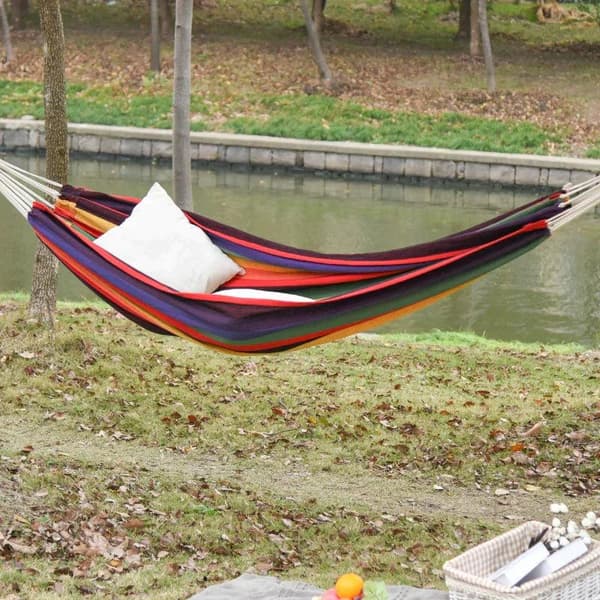 Rootz Hanging Bed - Carrying Bad - Camping Bed - 290 x 150 cm