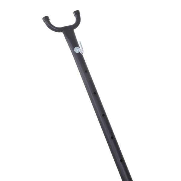Rootz Hængekøje Stel - Hængekøje Stativ Med Kroge - Universal Hængekøje - Have - Camping - Picnic - Sort - 280 x 120 x 110 cm