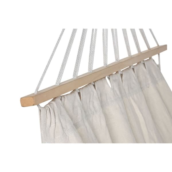 Hengekøye Home ESPRIT Hvit Fringe 200 x 100 x 5 cm