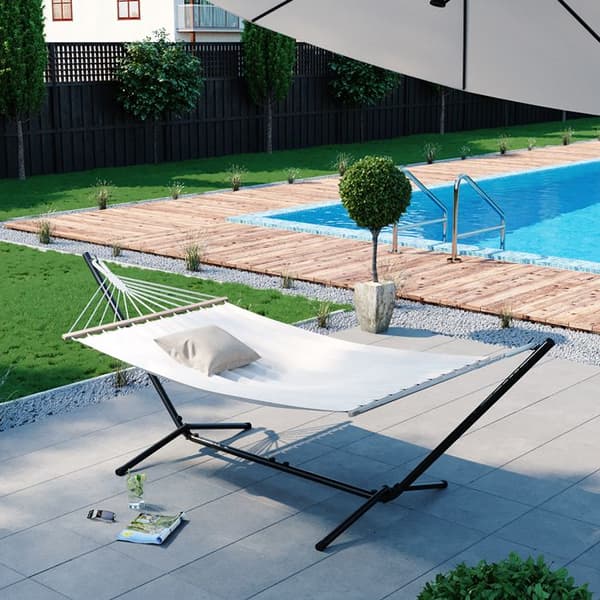 OK-Living Hängmatta Stativ, Svart, 362 cm