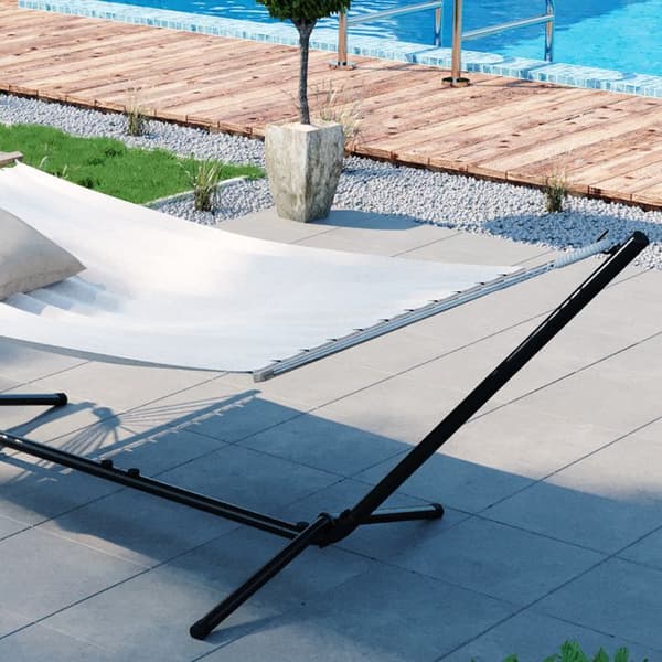 OK-Living Hängmatta Stativ, Svart, 362 cm