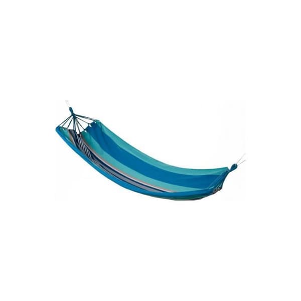 GENERISK utomhushängmatta - Blue Stripes - 100x200cm - Vikt upp till 150kg