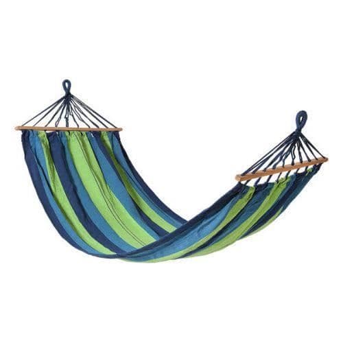 Hängmatta - Flerfärgad - 200 x 100 cm - Textil - 1 person - Utomhus