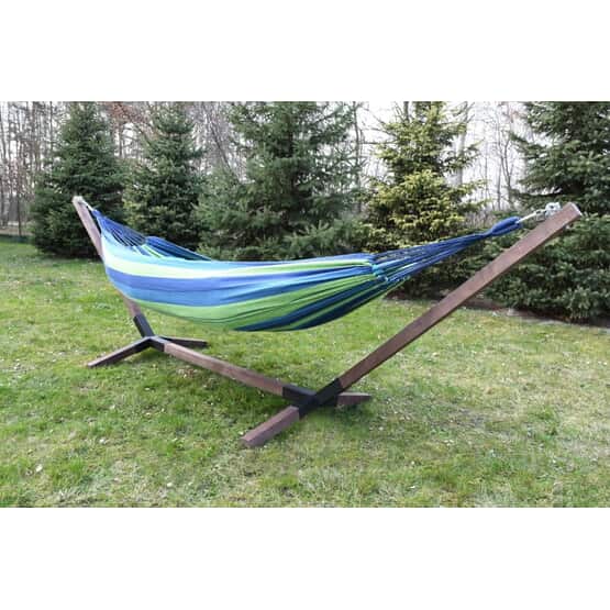 Hængekøje 2 Personer XL - 220 X 160 Cm - Blå Reb