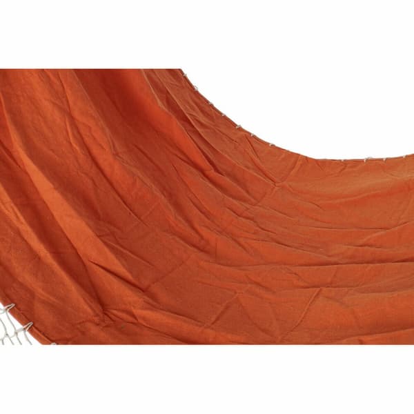 Riippumatto DKD Home Decor Oranssi Polyesteri Puuvilla Mäntypuu Hapsu (255 x 80 x 28 cm)