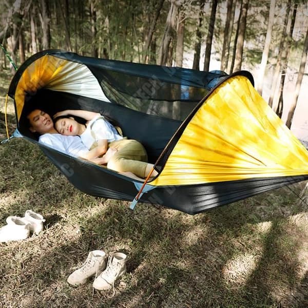 TD® Myggnät Hängmatta Utomhuscampingtält Dubbelt myggmedelsduk Swing Hängstol Anti Rollover