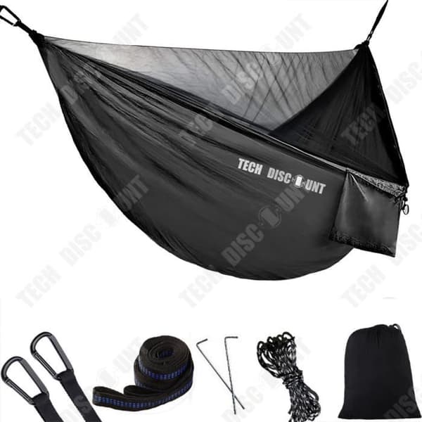TD® Hängmattor Utomhushängmattor Camping Hängmattor Bärbara hängmattor med myggnät Nylon Fallskärmshängmattor