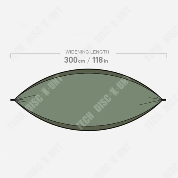 TD® Utomhus dubbel anti-rollover camping vuxna barn gunga inomhus sovhem sovsal hängstol camping ha