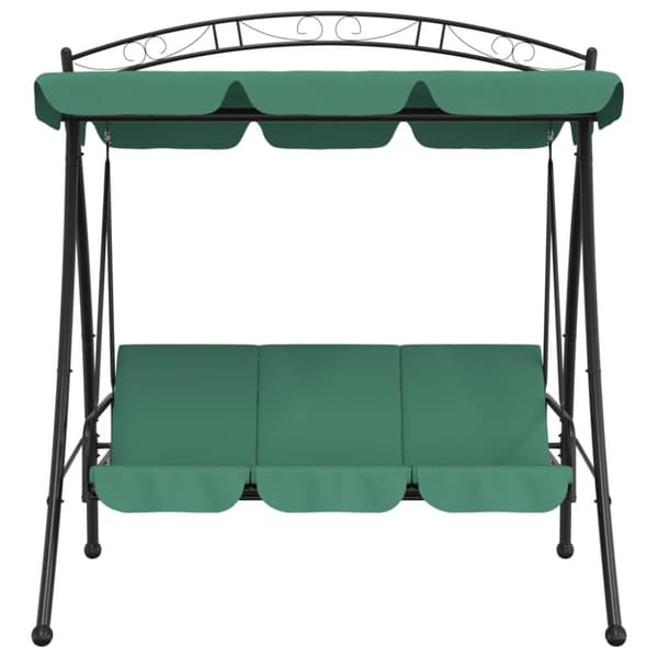 Hammock grön 198 cm tyg och stål