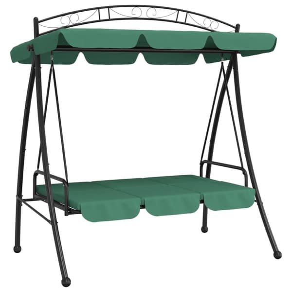 Hammock grön 198 cm tyg och stål