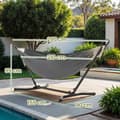Miniatyrbild 3 av 5: Ram Hammock-210 x 150 cm, 2-person, justerbar i 5 höjder