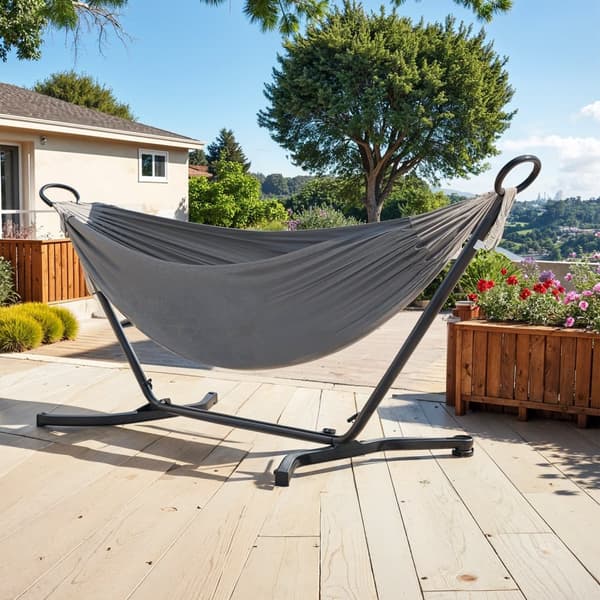 Ram Hammock-210 x 150 cm, 2-person, justerbar i 5 höjder
