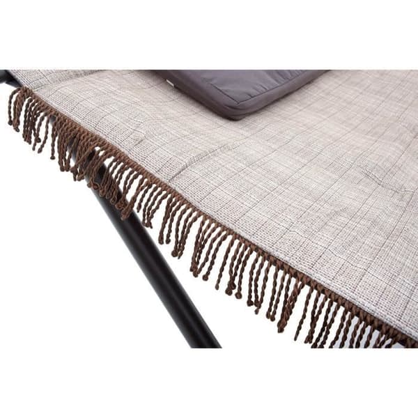 Hammock Trädgård Bali Beige, Metall