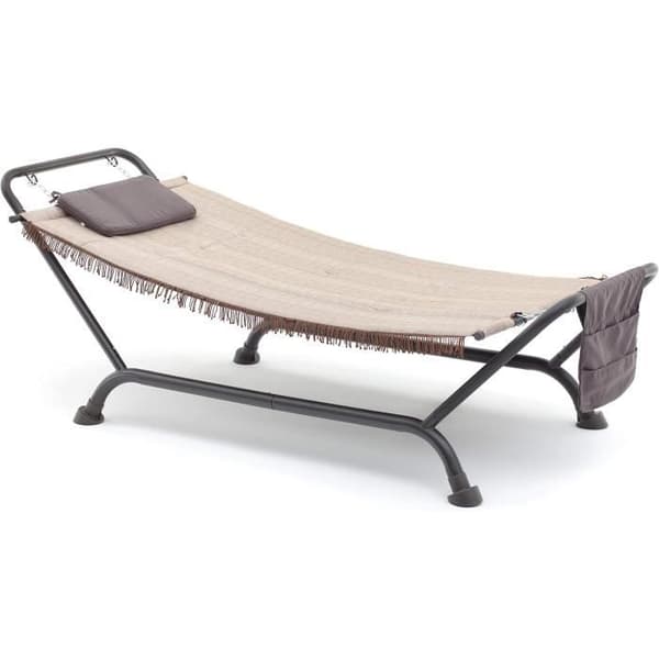 Hammock Trädgård Bali Beige, Metall